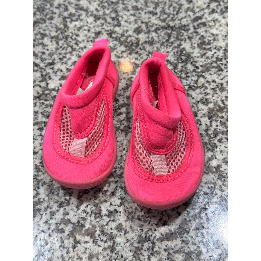 Green Sprouts Water Shoes Toddler Size 4 Pink Mesh Breathable Beach Pool